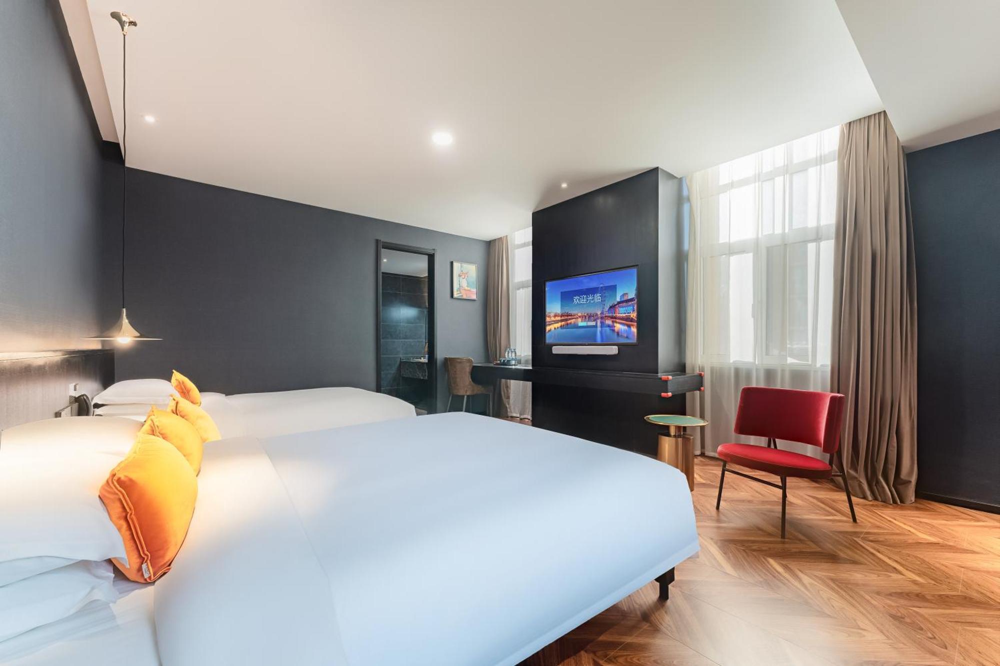 Hesu Designer Hotel & Suites -Near Xi'An Drum Tower And Yongning Gate -Free Laundry Luggage Storage -Kitty Cafe With Freshly Ground Coffee -24H Front Desk -English Service -Exclusive Subsidies For Dumpling Banquet & Show Exterior foto
